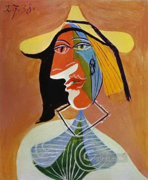 パブロ・ピカソ Painting - 若い女の子の肖像 2 1938年 パブロ・ピカソ